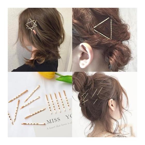 YFFSFDC Hair Pins for Women, 5.5cm Silver Hair Clips for Hair Styling, 40 Pcs Set, High-Quality Material, Practical and Cute Hair Accessories for