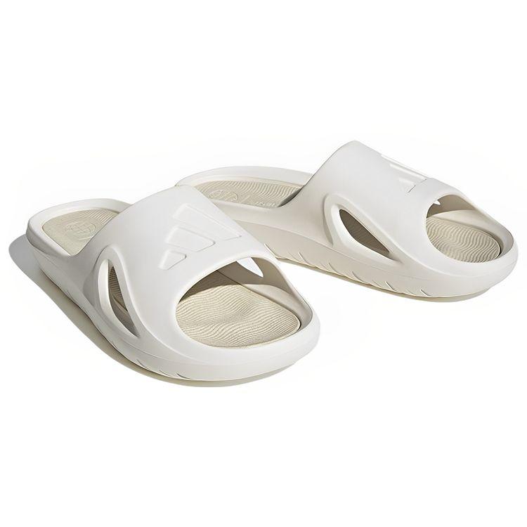 Adidas Adicane Casual Versatile Trendy Comfortable Rubber Sole Slide Sandals Unisex Sandals White IE0164