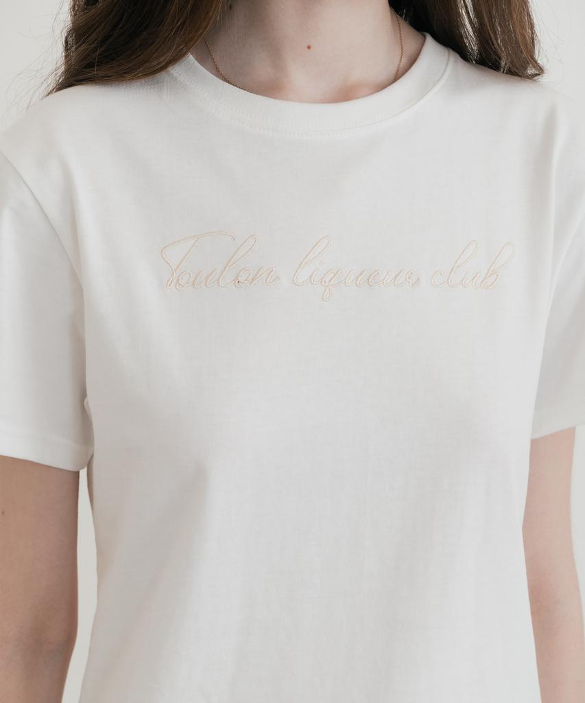 SSIN AND LEE (W) Toulon Liqueur Club T-Shirt White
