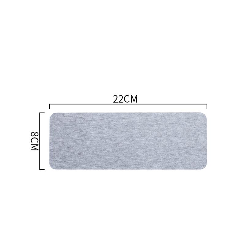 Home Diatomite Mat Water Absorbing Pad Heat Resistant Coaster Diatomaceous Slip