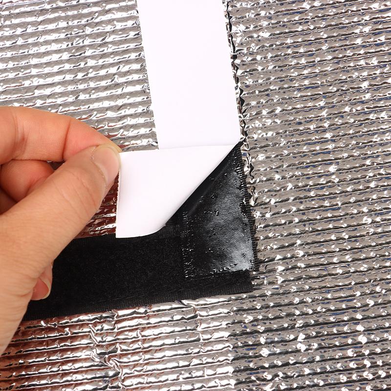 Outdoor Air Conditioner Protective Cover Durable Al Foil Insulation Film Water Resistant Air Conditioner Outer Cover Rain Cover