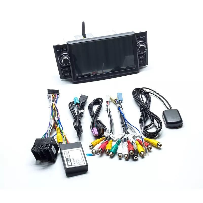 Android Radio For FIAT Grande Punto Linea 2007-2012 Multimedia Video Player 7 Inch Touch Screen Apple Carplay 2-32GB 1Din WiFi