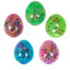 Tropchou Squeeze Stress Relief Concentration Random Set of 5 Balls, Egg-Shaped Beads, Toy, Gift, Improvement, Colors,