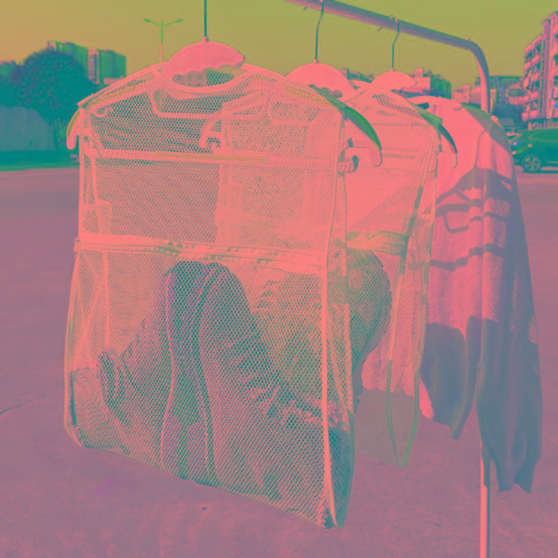 Sneaker-Waschbeutel Strapazierfähiges Gewebe Dicke Schicht Wäschebeutel Für Schuhe Kleidung Lüften Trocknen Netzbeutel Wiederverwendbar Für Damen Herren