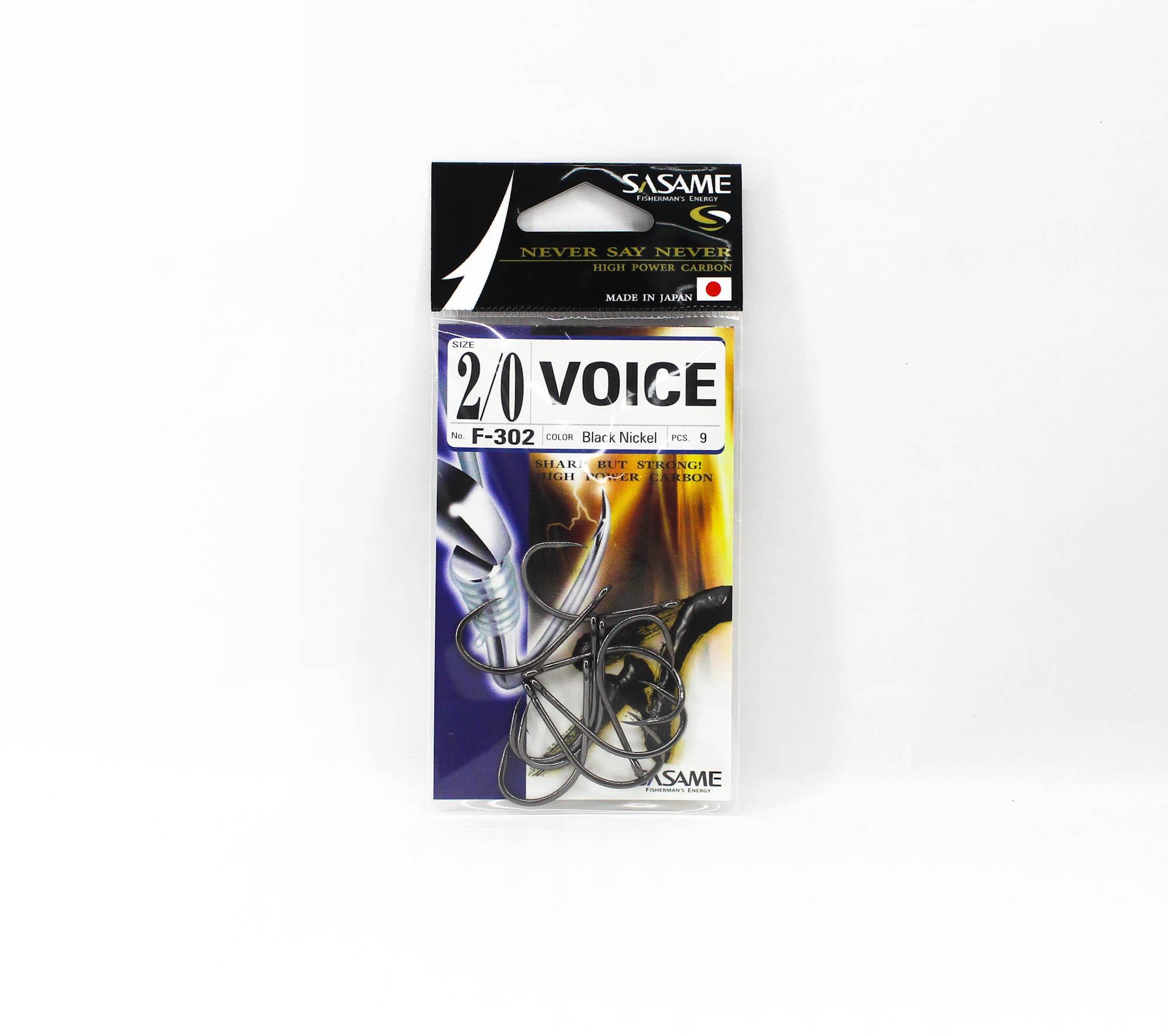 

Sasame F-302 Voice Крючок с прямым цевьем 2/0 (4453)