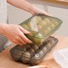 Egg Container For Refrigerator 1015 Grids Stackable Egg Storage Holder With Lid Large Capacity Organizer For Fridge Chicken Egg