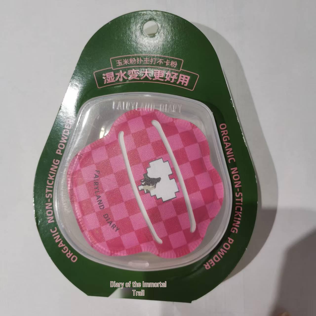 Fairy Trail Diary Corn Cushion Foundation Sponge: Super Soft, Non-Absorbing Makeup Tool