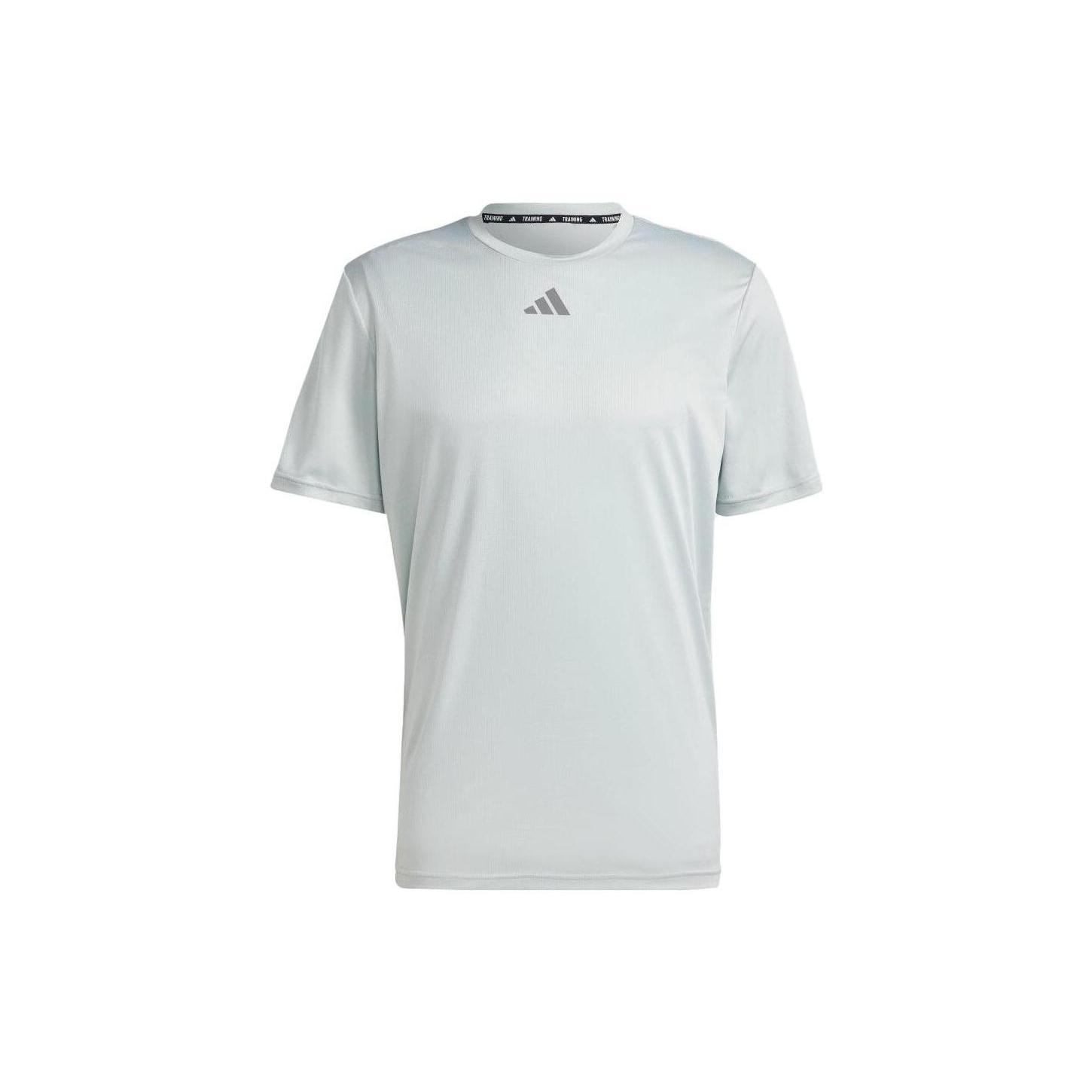 adidas HIIT Slogan Training T-Shirts Grey Men s IL7006 M