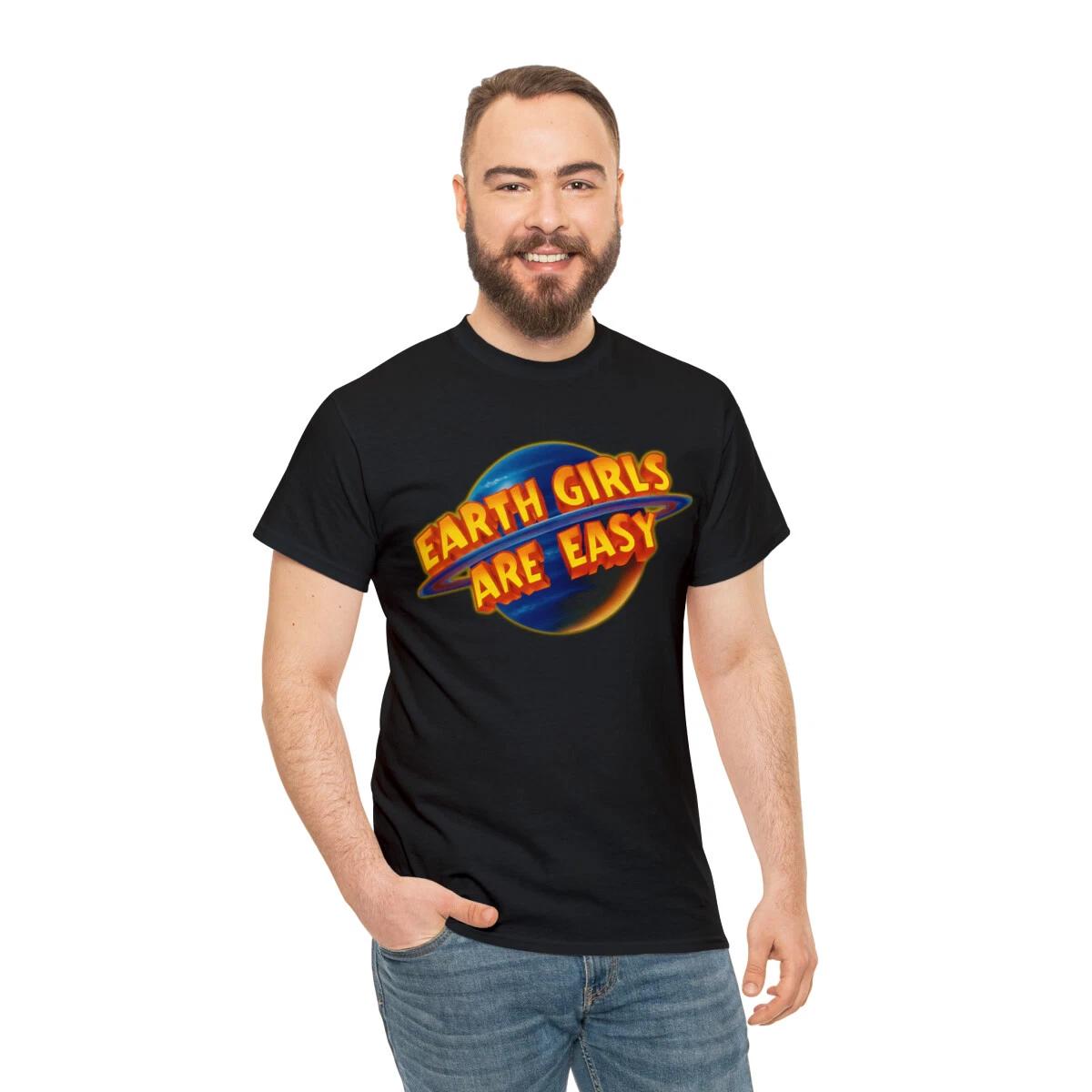 

Earth Girls Are Easy movie logo Men s Short Sleeve Tee M