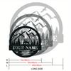 Unique Custom Metal Deer Wall Art Hunting Lodge Decor Animal Antler Home Gift