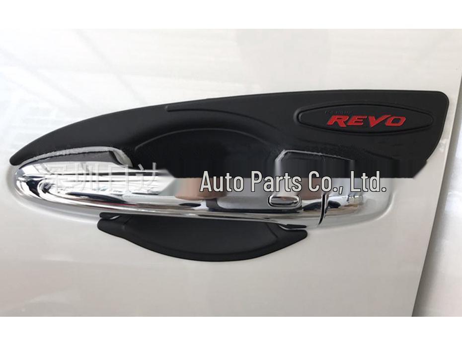 Toyota Hilux 2021+ Low-Spec REVO Full Set Matte Black Handle & Lampshade Kit