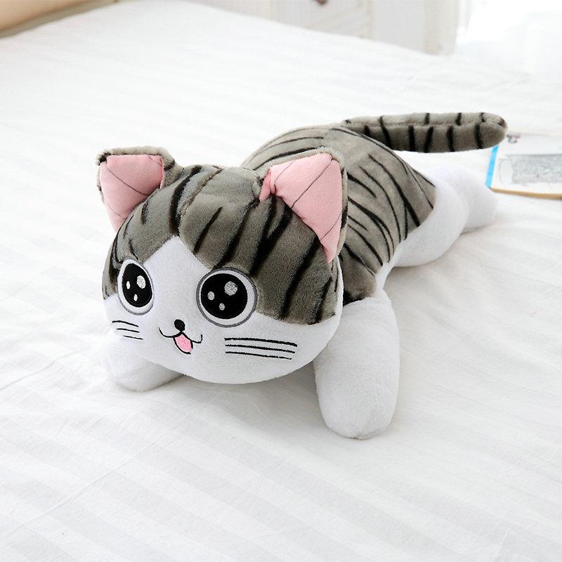 

Милый кот, плюшевые игрушки, куклы, мягкие животные, сыр, кошка, мягкие игрушки, куклы, подушка для мальчиков и девочек, подарки