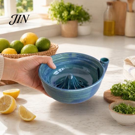 Berry Cleaning Bowl Self Rinsing Wash Bowl, with Hollow Drain Holes, Swirl-Flow Kitchen Draining Washing Ceramic Fruit Rinse for Counter