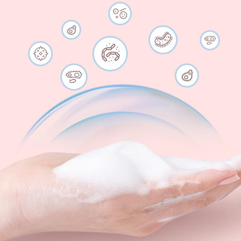 Berührungsloser automatischer Sensor-Seifenspender, Cartoon-Haustier, wasserdicht, intelligenter Schaumseifenspender, Pink