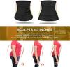 Adjustable Waist Cincher: Three-Row Buckle Tummy Control Belt with Back Support