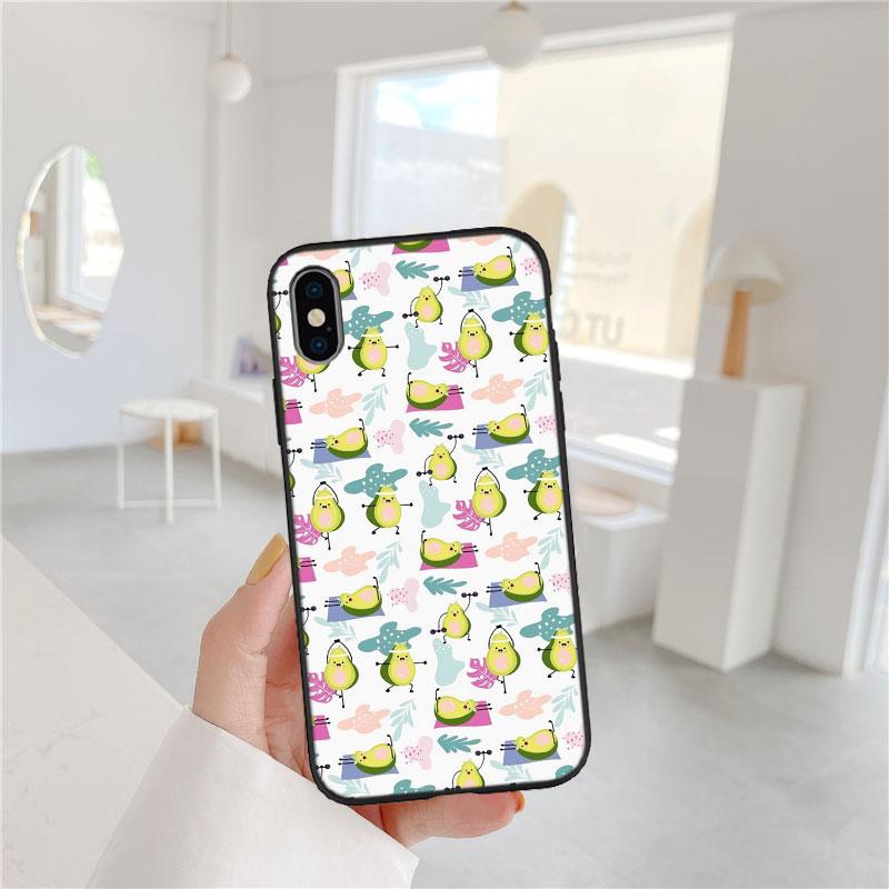 CJ13 Avocado fruit art Soft Shell Phone Case for Xiaomi Xiaomi Poco M4 M5 M6 M7 X3 X6 X7 F8 Ultra Pro GT NFC