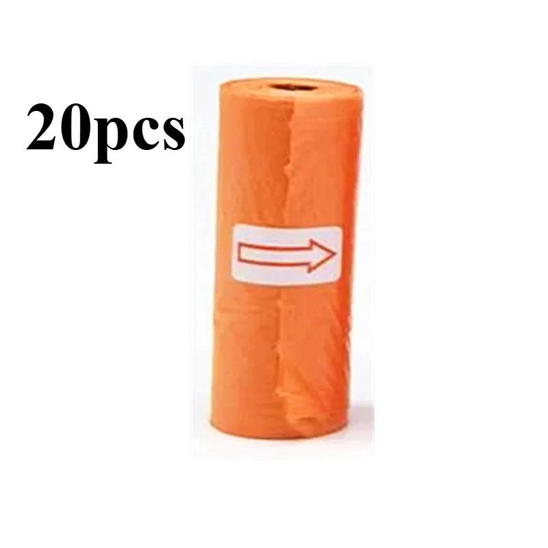 

20pcs Dog Poop Bag Outdoor Cleaning Poop Bag Outdoor Clean Pets Supplies for Dog 15Bags/Roll Refill Garbage Bag Pet Supplies