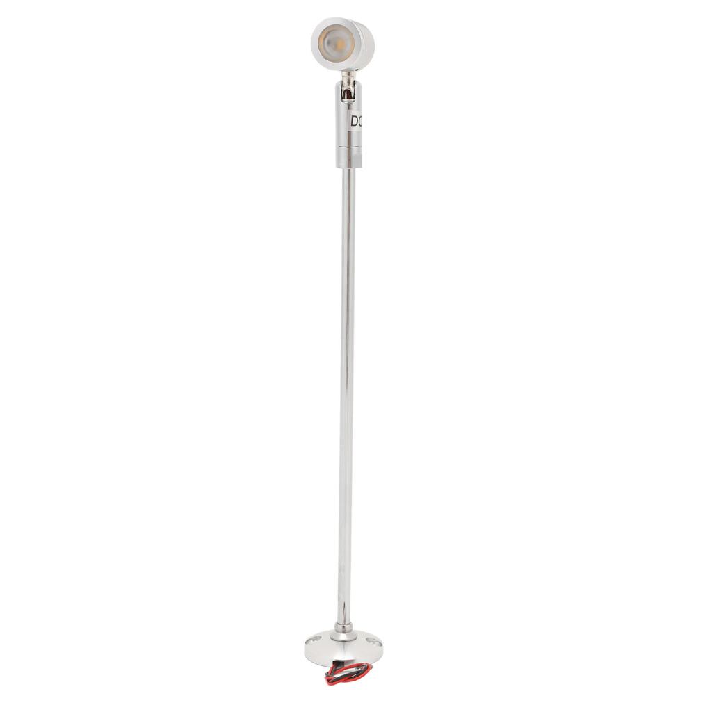 Cabinet Spotlight for Jewelry Showcase DC 12V 1W Aluminum Alloy Rotatable Small Standing LED Accent
