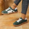 Women's Spring-Autumn Flat Soft-Soled Gump-Style Training Casual Sports Shoes, Retro Versatile Footwear, Available In Large Sizes.