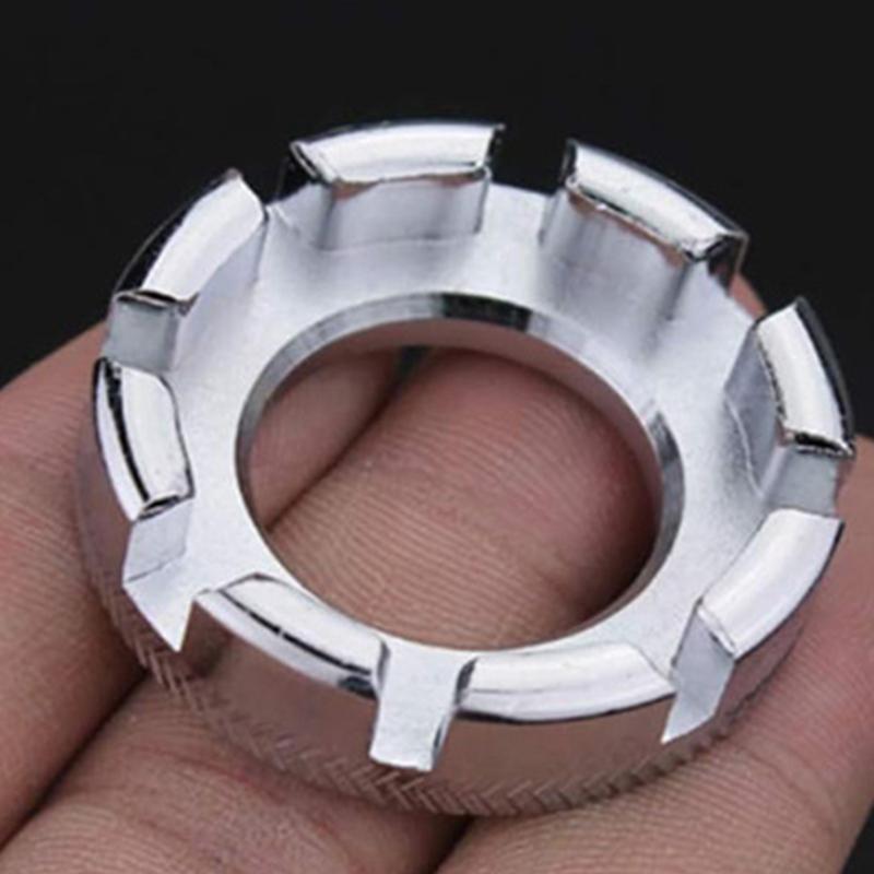 Bicycles Spoke Wrench Portable Bike Spoke Adjustment Tool Tire Lever Cycling Pocket Tool Bicycles Rims Truing Tool
