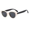Retro cat eye sunglasses sunscreen sunshade premium new ultraviolet oval myopia polarized sunglasses