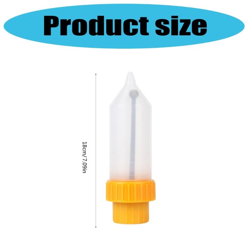 Bulk 3.50L Hanging Condiment Container Nozzle Dishwasher Safe Squeeze Bottle Nozzle For Catering And Home Kitchens