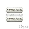 DIY Vintage Gold Inspirational Word Tag Pendant for Jewelry Making