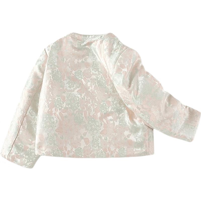 Balabala Girls' New Chinese Style Padded Jacket