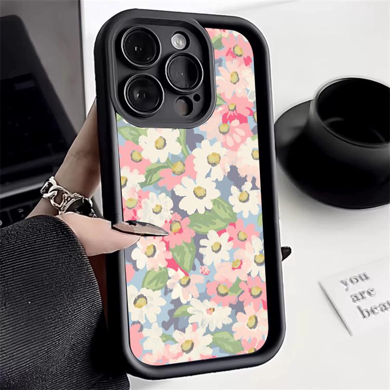 Funda de teléfono para Xiaomi suave y pálida con flor pequeña Redmi Note 13 Pro Plus 5G 12S 11S 10S 9 10 11 12 Redmi 12C 13C 10C 12 4G