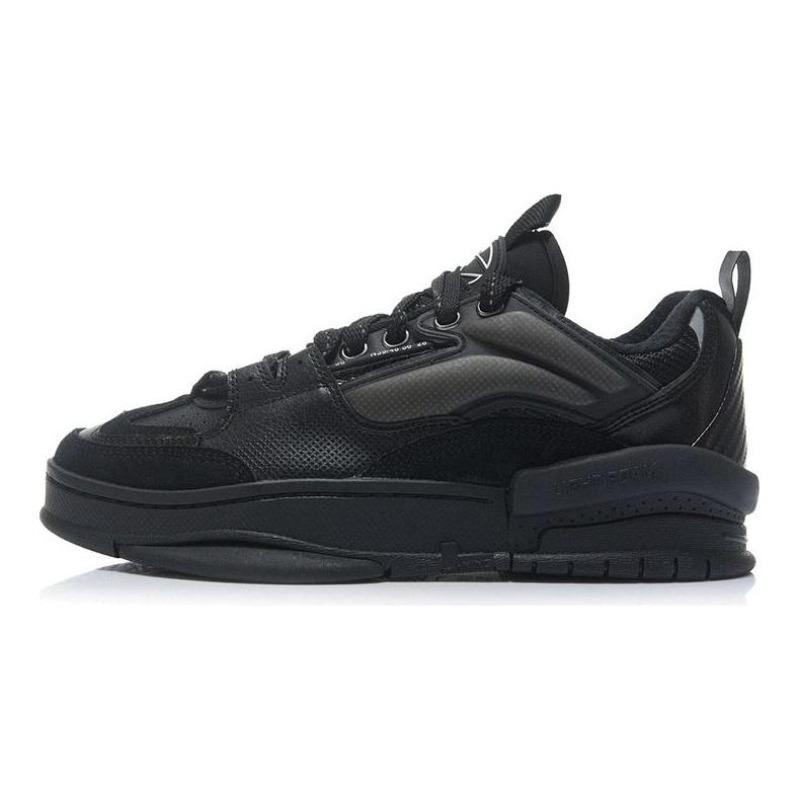 Li-Ning Weiwu Men s Low-Top Skate Shoes Black AGCR271-1 44