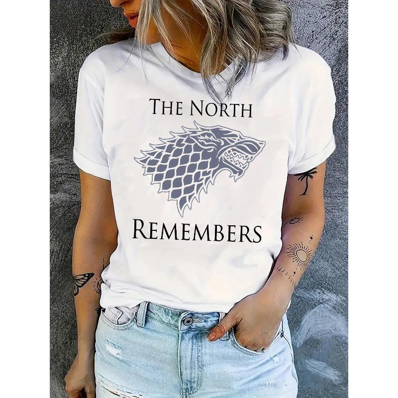 

Easy English Panther Pattern Print Women S Fashion Round Neck Short Sleeve, Easy Casual Sports T-Shirt, Holiday Comfortable Summer Top S белый
