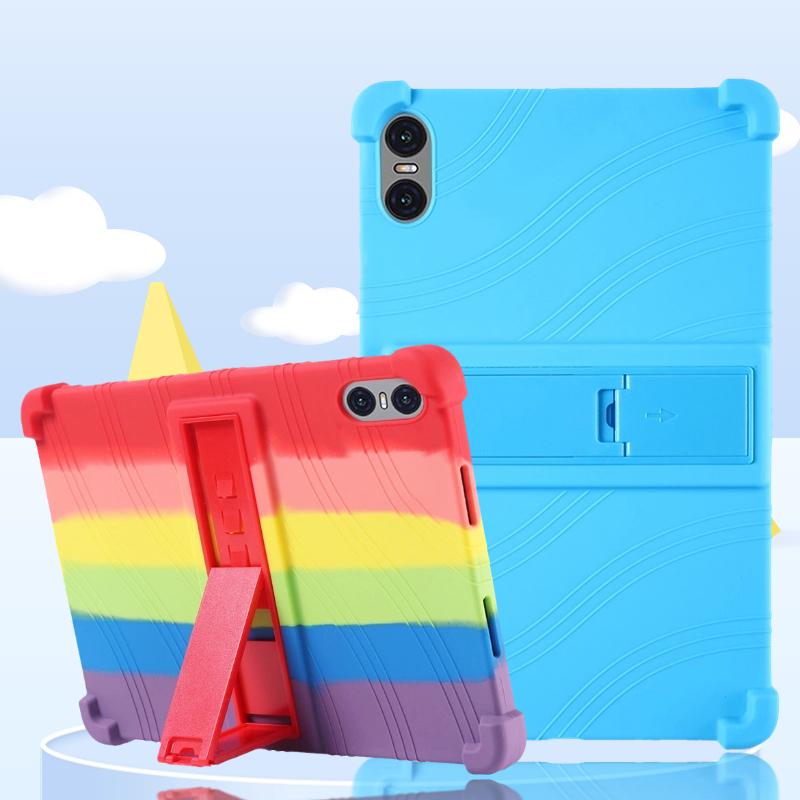 Adjustable Stand Case for Teclast T40 M40 P30 Air Pro Plus T45 M50 Pro HD T40S P25T P26T Multi-angles Soft Silicone Cover Coque