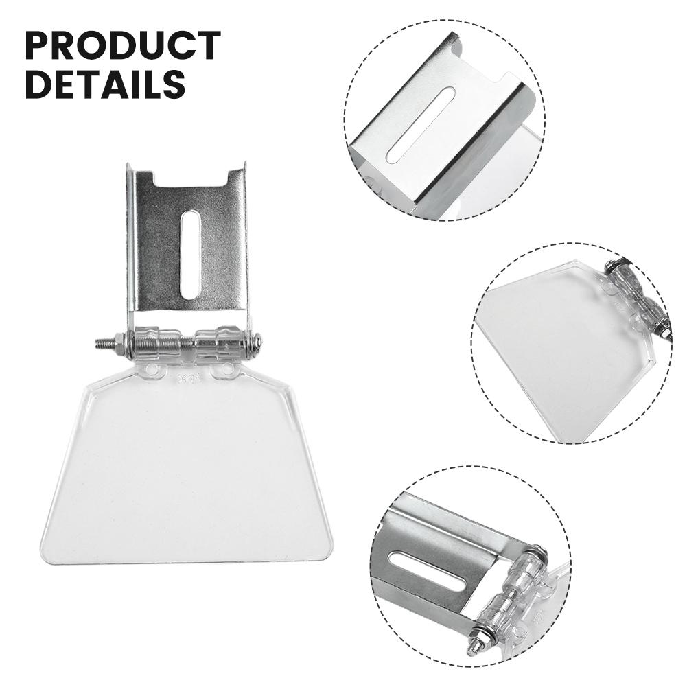 2pcs Eye Protection Replacement Stainless Steel ABS Material