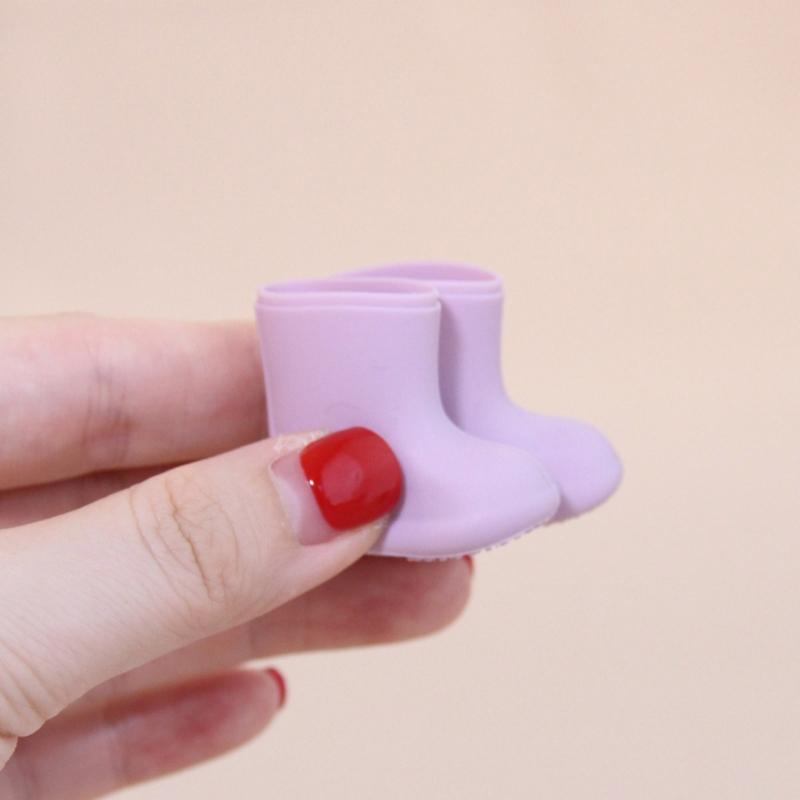 High Cut Rainproof Doll Shoes PVC Perfect For OB11 Doll Accessories Photo Props