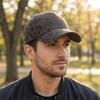 Trendy Breathable Baseball Cap Leopard Printed Adjustable Sunscreen Hat Sun Protection Round Top Hat Unisex Baseball Caps