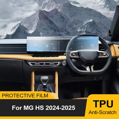 Car GPS LCD Screen Navigation TPU Pre-cut Film for MG HS 2026-2026 Anti Glare Screen Protector Film Scratch Resistant Cover