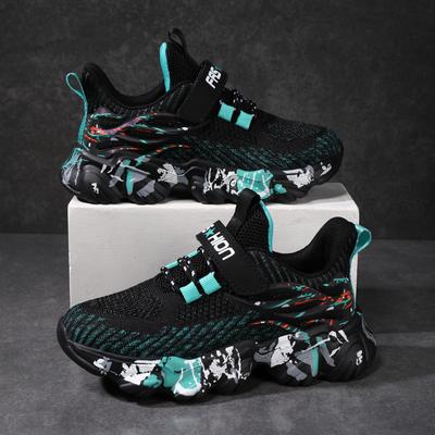 Boys Sports Shoes And New Style 7-12 Breathable Kids Mesh Shoes For Toddlers Little Boys And Boys Comfortable Walking Shoes