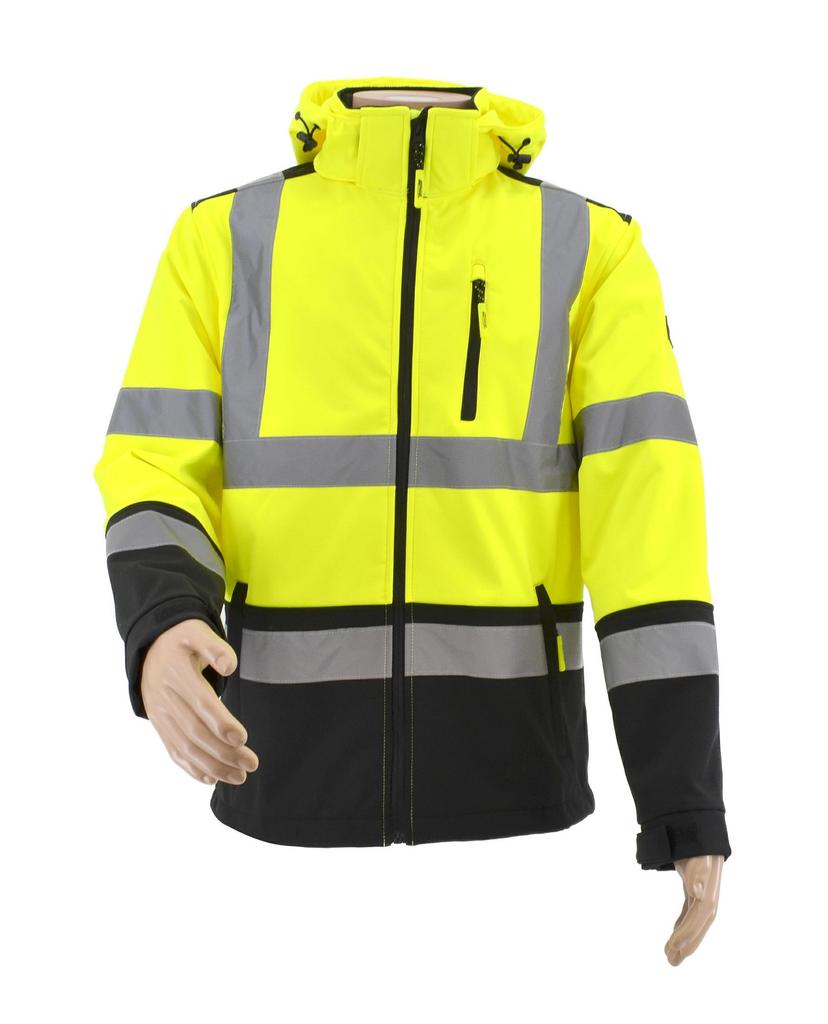 Awtools Kurtka Softshell T3 Odblaskowa L