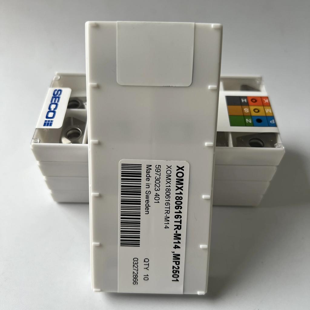 SECO / XOMX180616TR-M14,MP2501 / Original carbide blade 10 Pcs