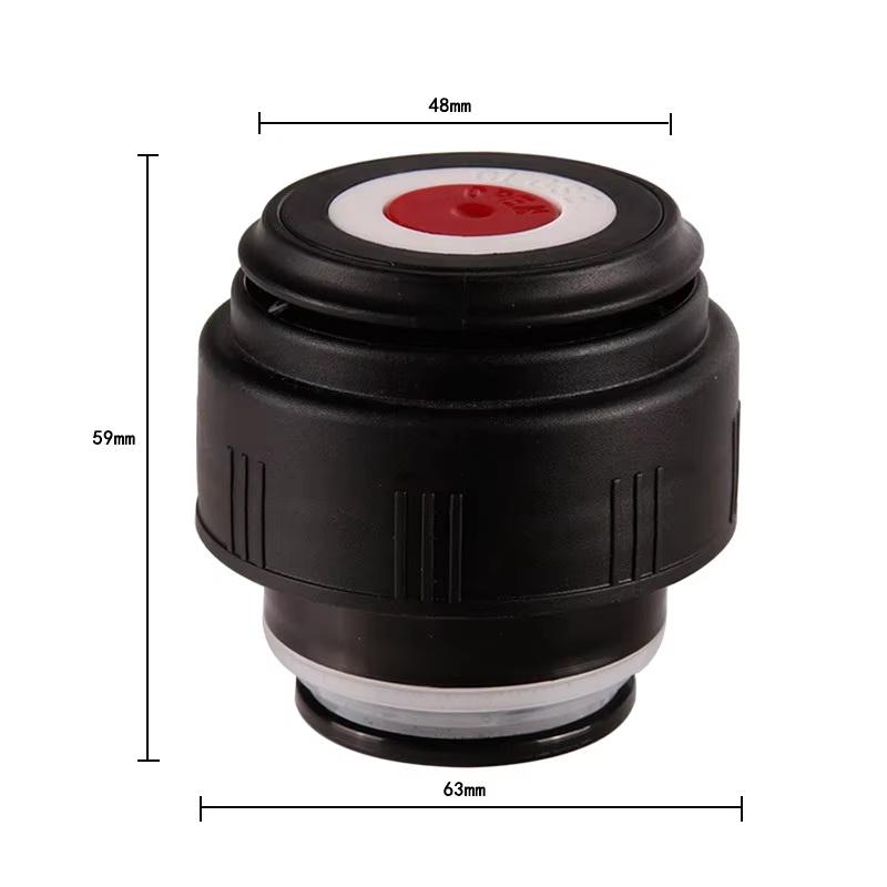 Bouchon de Rechange pour Thermos 4,5 cm 5,2 cm Qualité Alimentaire Étanche Bouchon Stopper pour Voyage Utilisation Quotidienne Extérieure