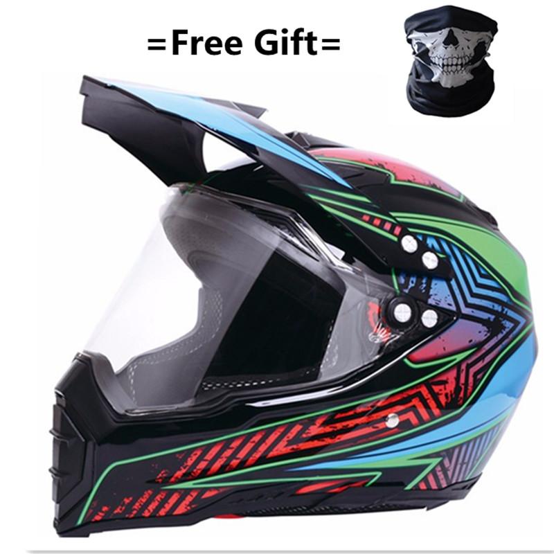 Professional Motocross Helmets, Off Road, Matte Black Dot, DOT CE