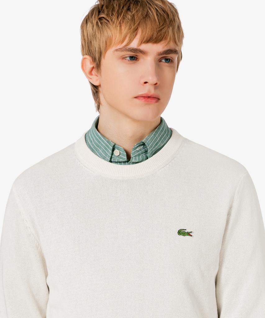 LACOSTE Men'S Paper Long Sleeve Crewneck Pullover Ah598E-56G Xfj