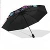 Custom Text Automatic 8 Bone Umbrella, Portable Sun Rain Protection UmbrellaMonster High