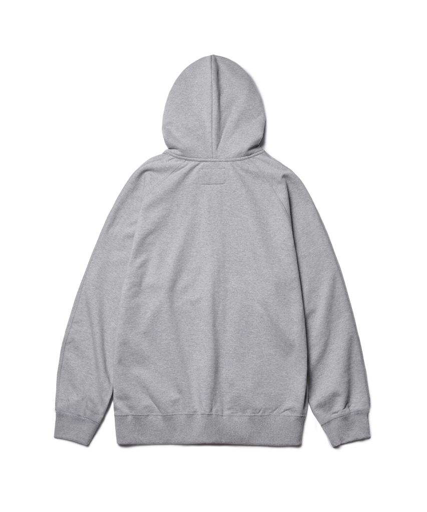 Ramolin Fort Zip-Up Hoodie Heather Gray
