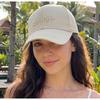 Letter Embroidered Baseball Cap for Unisex Sunshade Cap