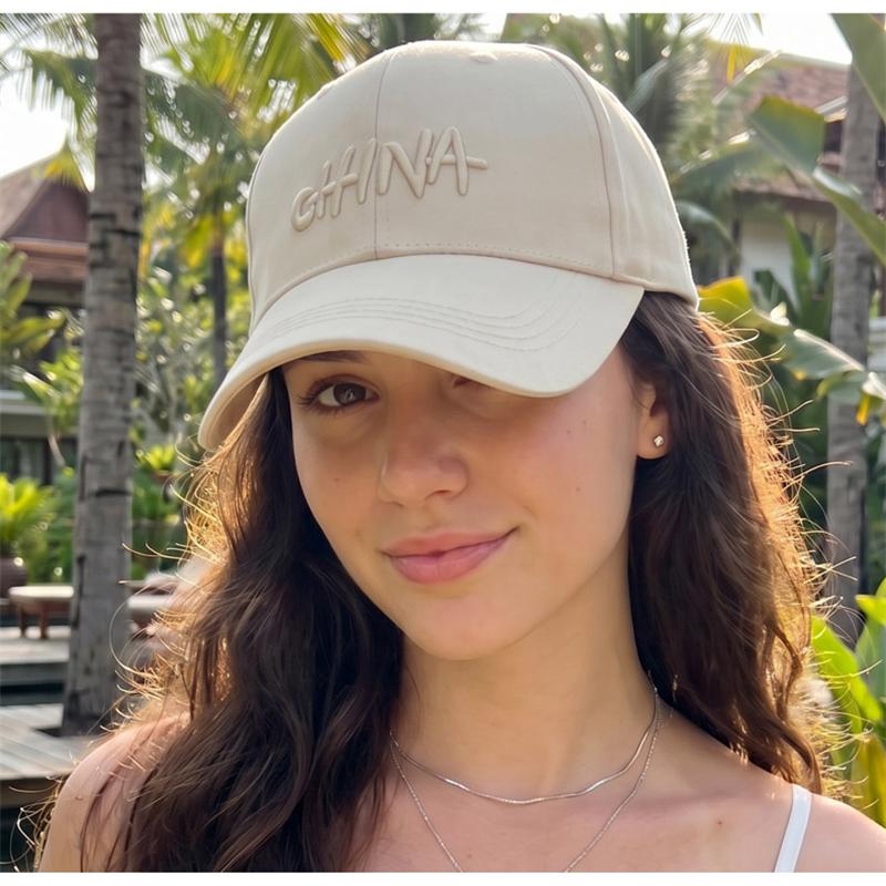 Letter Embroidered Baseball Cap for Unisex Sunshade Cap