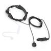 Throat Earpiece Headset Air Acoustic Tube Throat Vibration PTT Mic Headset for UV9R Plus BF9700 BFA58