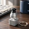 Light Up Pressure Cooker Voice Keychain Keyboard Clicker Button Sound Pendant  Kids Toy