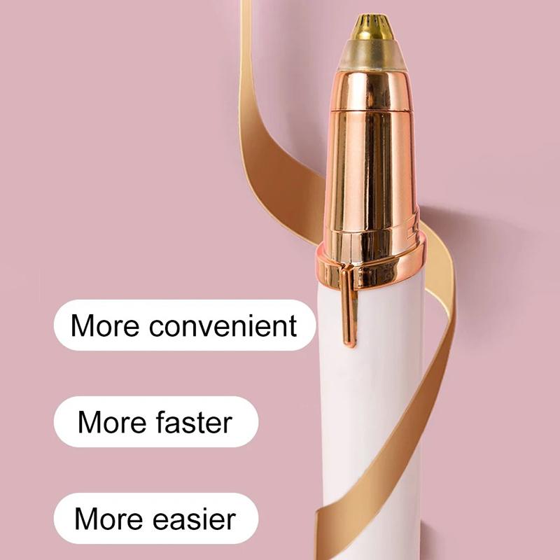 Electric Eyebrow Trimming Tool Portable For Beginners Automatic Electric Eyebrow Trimmer Nose Hair Shaving Brush Scraper