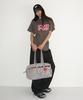 RONRON Dot Logo Basic Fit T Shirt Charcoal